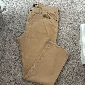Quiksilver Tan Corduroy Pants Classic Style